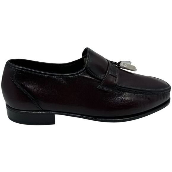 Florsheim Mens Shoes 11 3E Brown Leather Tassel Loafers Slip On Moc Toe 17090-18 main image 12